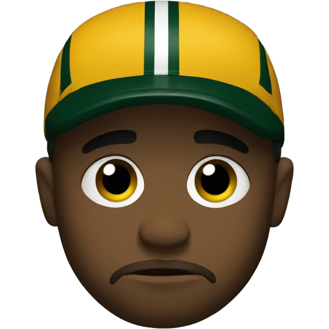 Sad packers emoji