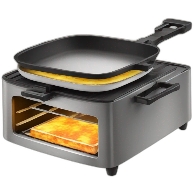 Raclette stove emoji