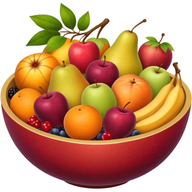 A bolw fully of all types os fruits, like a macedonia emoji