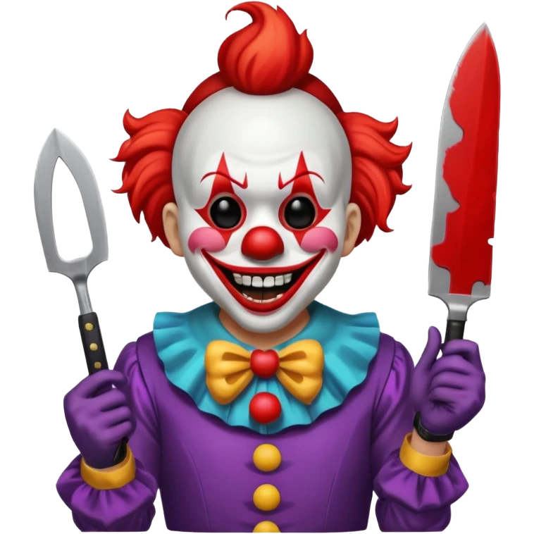 Horror and jok emoji