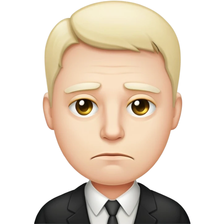 Tired face, alcoholic manager, emoji