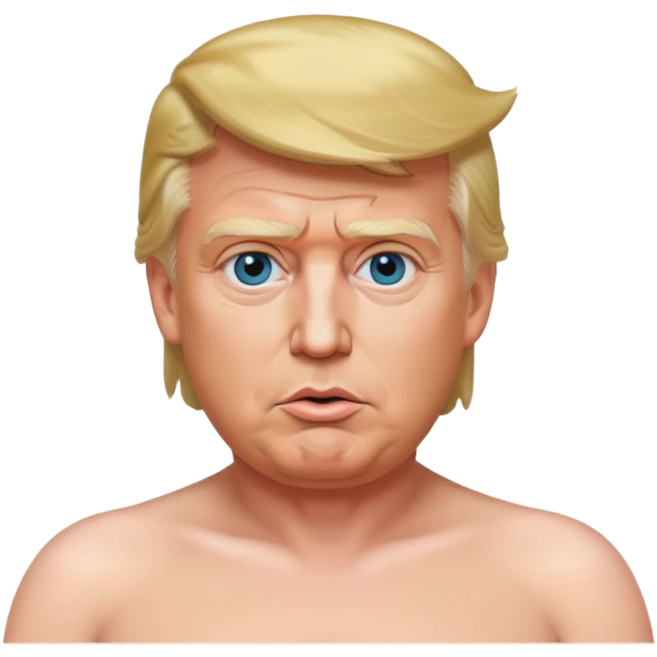 Naked trump emoji