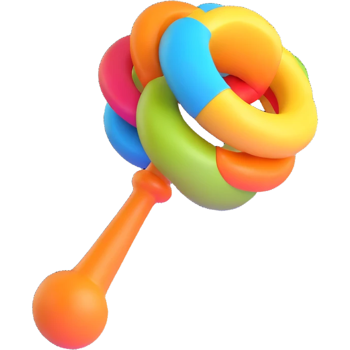 baby rattle emoji
