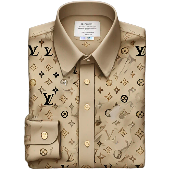 Louis Vuitton shirt emoji