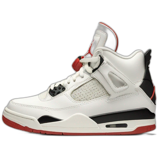 Jordan chaussures 4 off white emoji