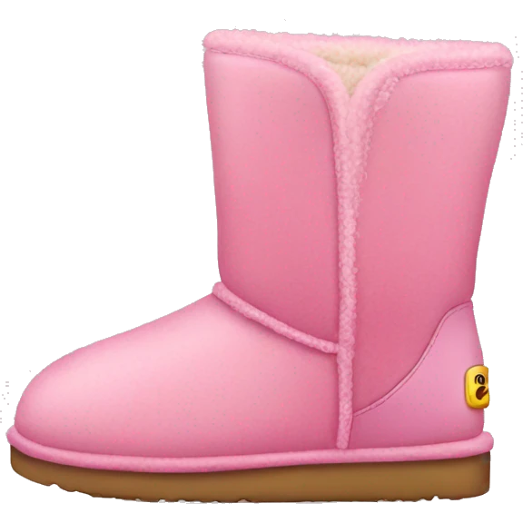 Pink Uggs emoji