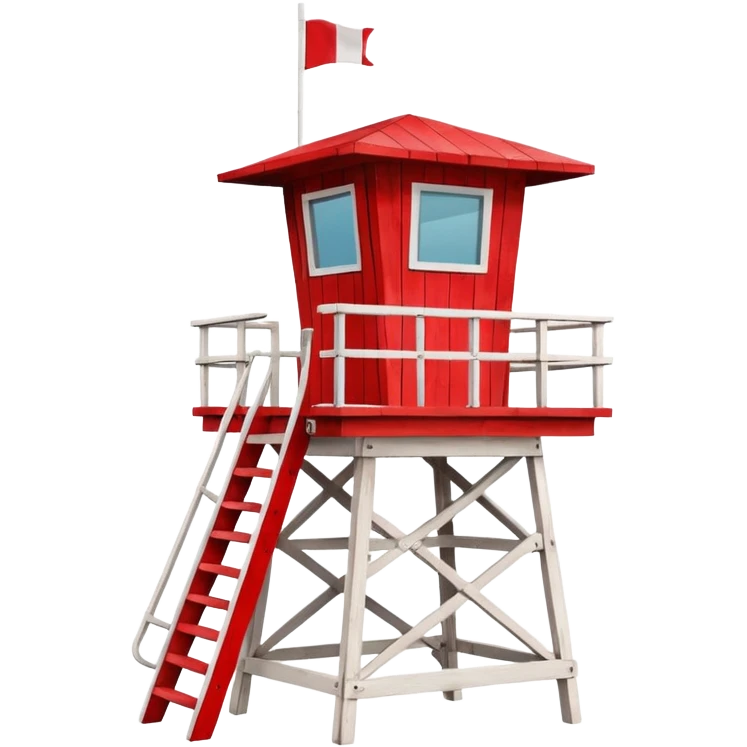 lifeguard tower emoji