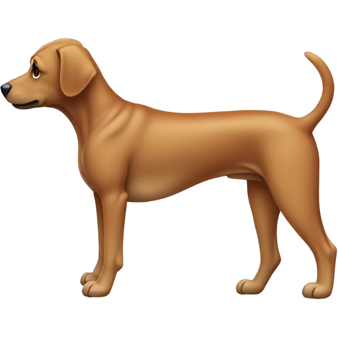 human with dog legs emoji