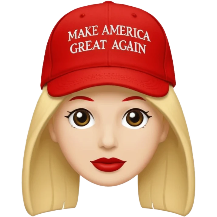 Make America great again hat emoji