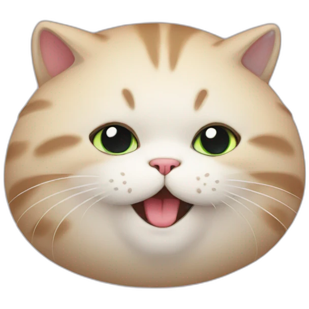 fat kitty emoji