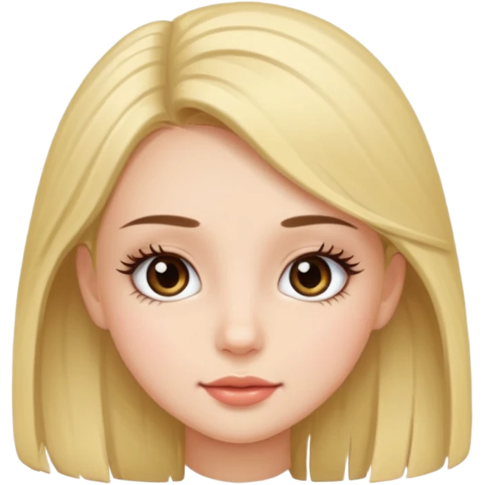 Long lashes cutie fave  emoji