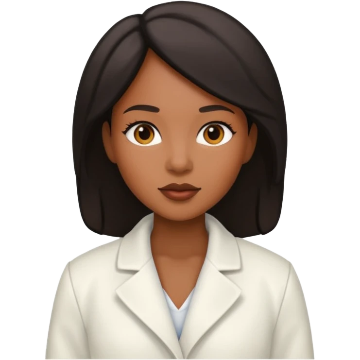 Black Doctor Woman emoji
