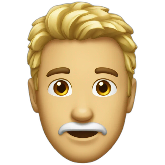 visage déprésif emoji