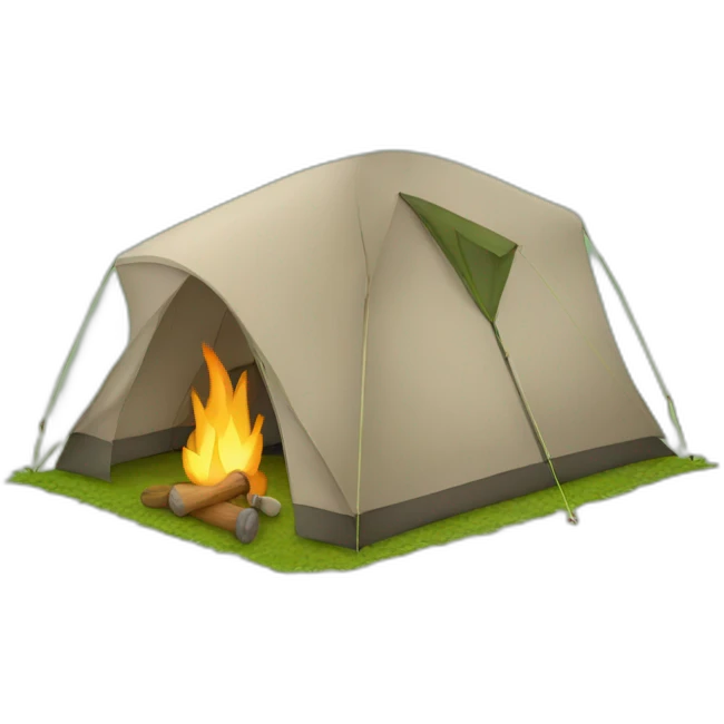 camping emoji