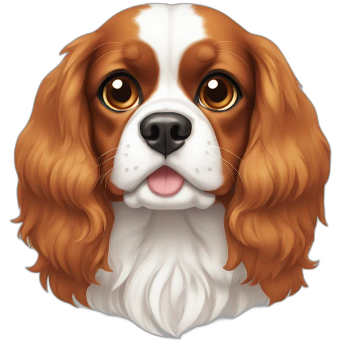 Cavalier-king Charles emoji