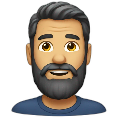 Barbe emoji
