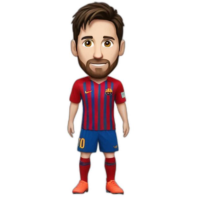 Messi in perspolis outfit emoji