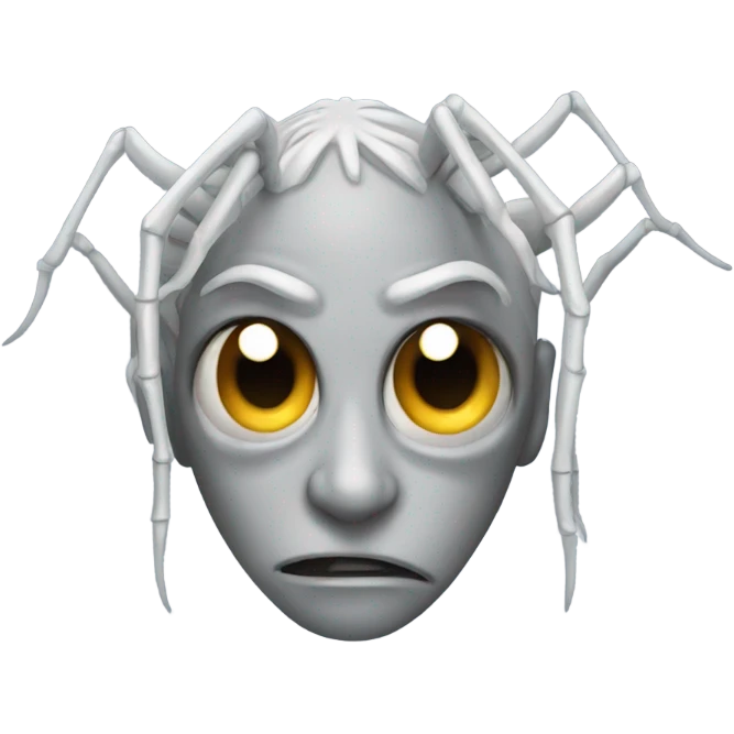 head of spider m emoji
