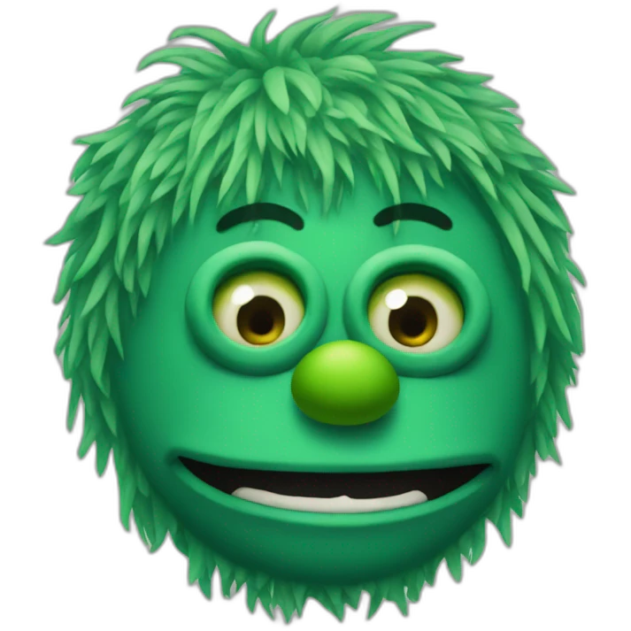 muppet cyclope green  emoji