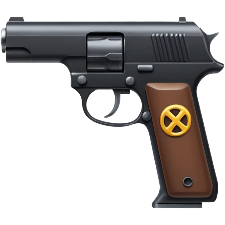 i want to make an X usingin to gas pistols emoji