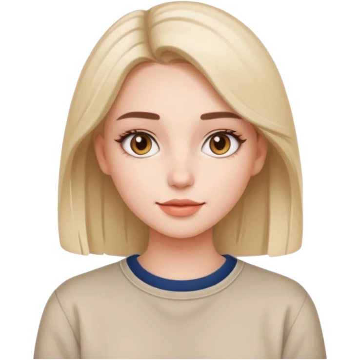 clean girl/influencer emoji