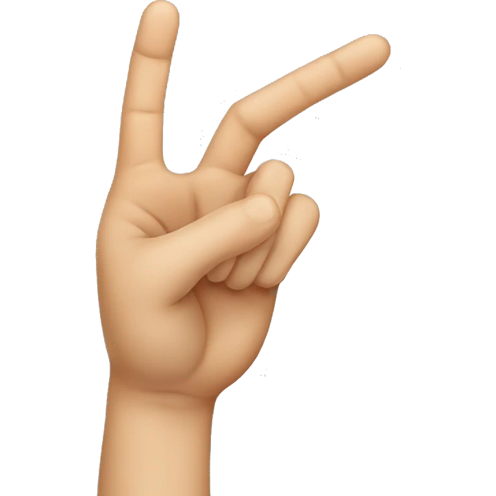 fingers making a L emoji
