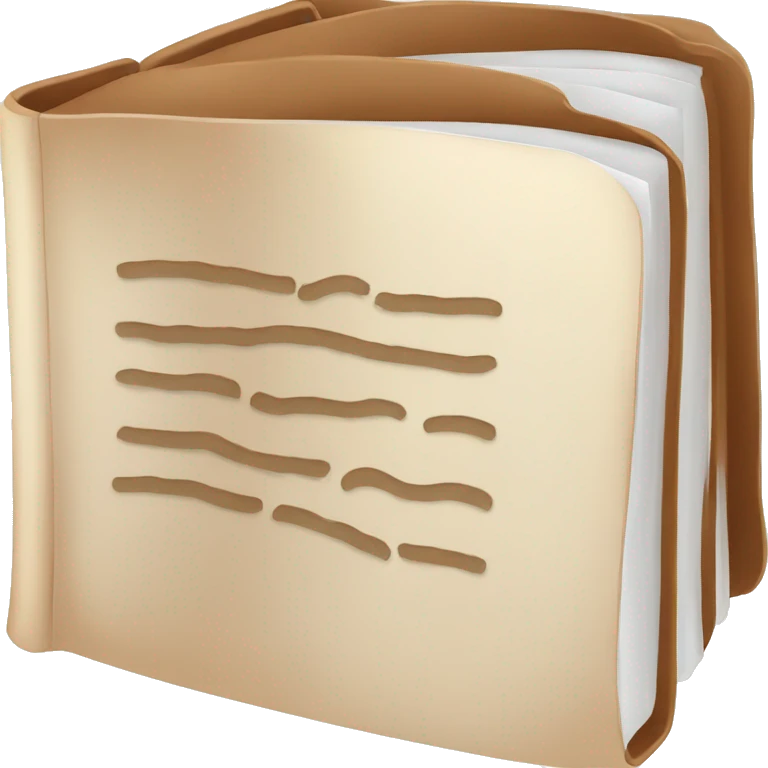 brown book with the title “english reader” emoji