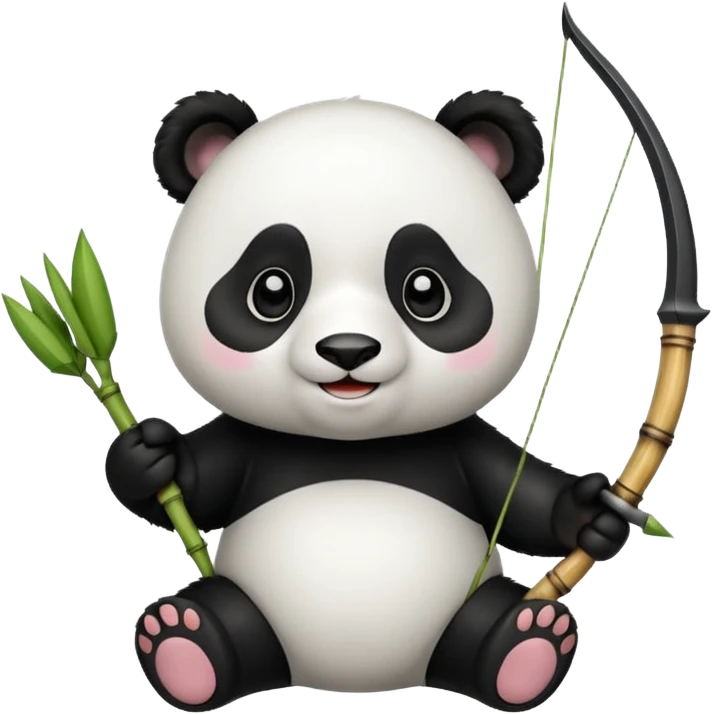Panda AArchery  emoji