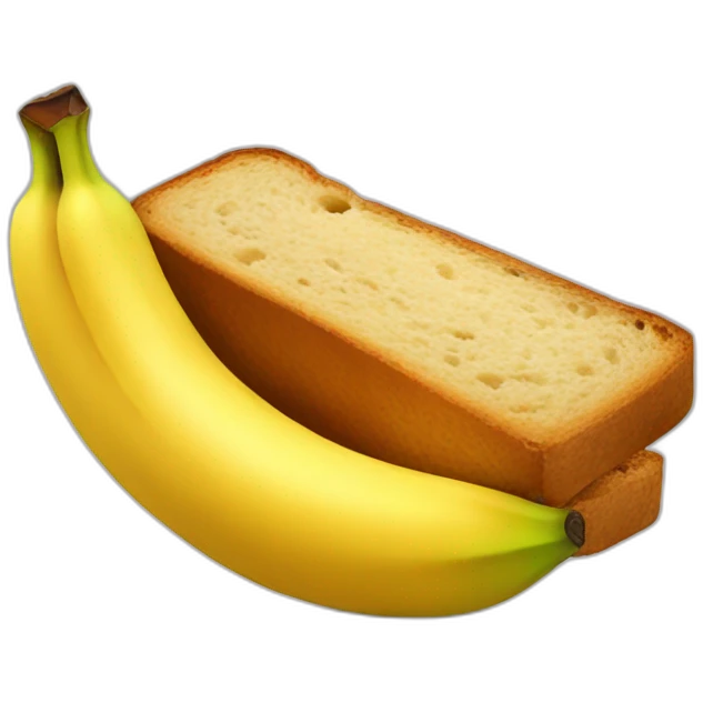 banana with bread emoji