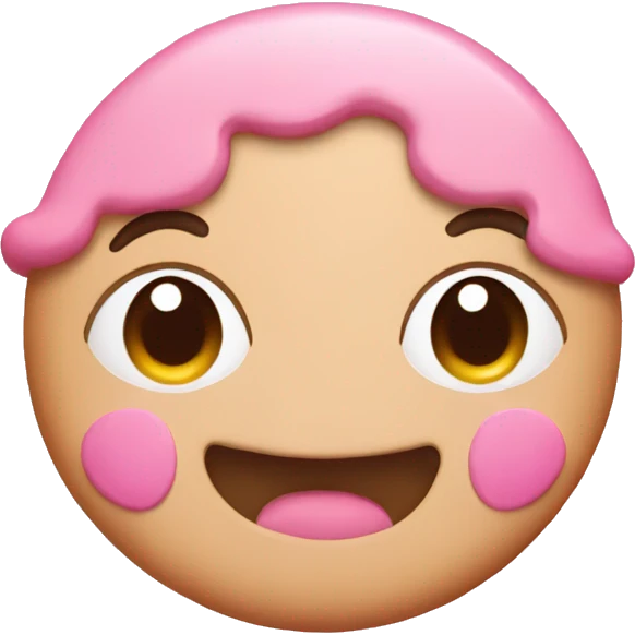 Babypink cookie emoji