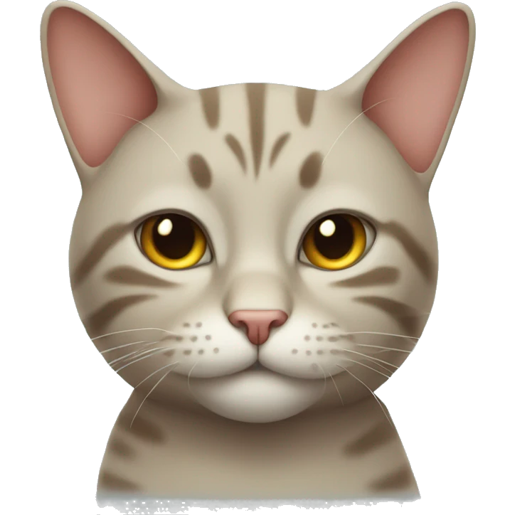 Smug cat emoji