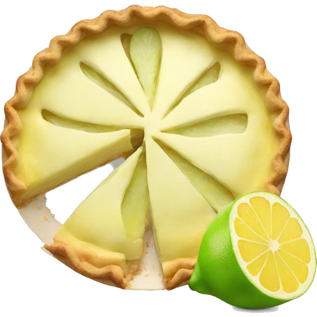 Pie de limón  emoji
