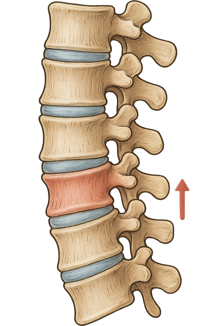 Compressione della colonna vertebrale emoji