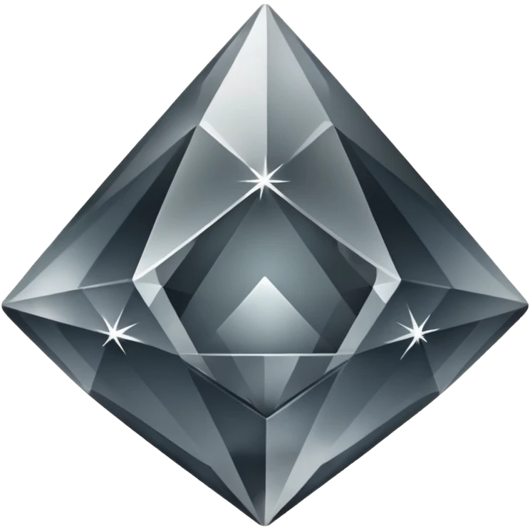 Dirty diamond surround by smoke emoji