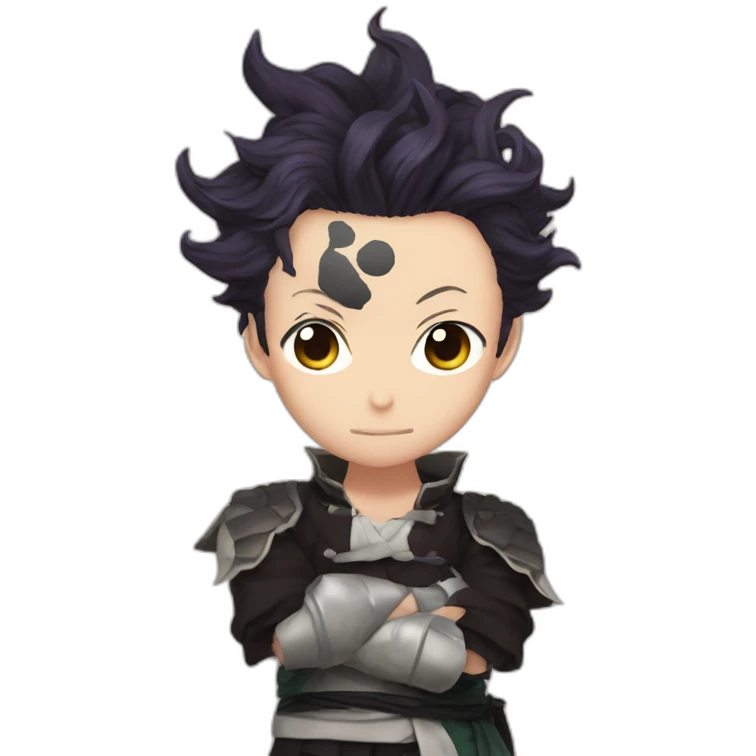 Tanjiro Kamado demon slayer emoji