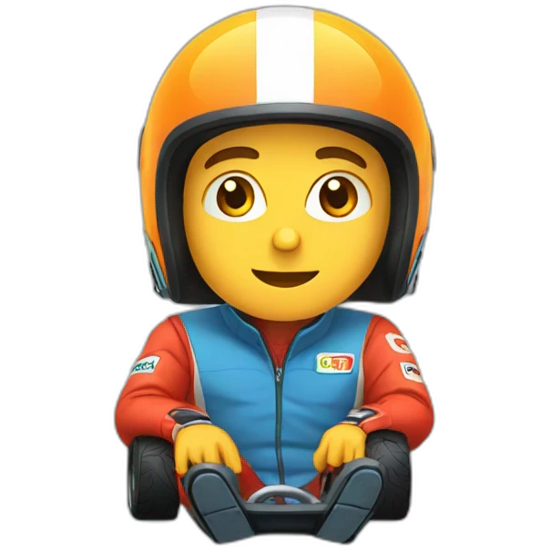 kart driver emoji