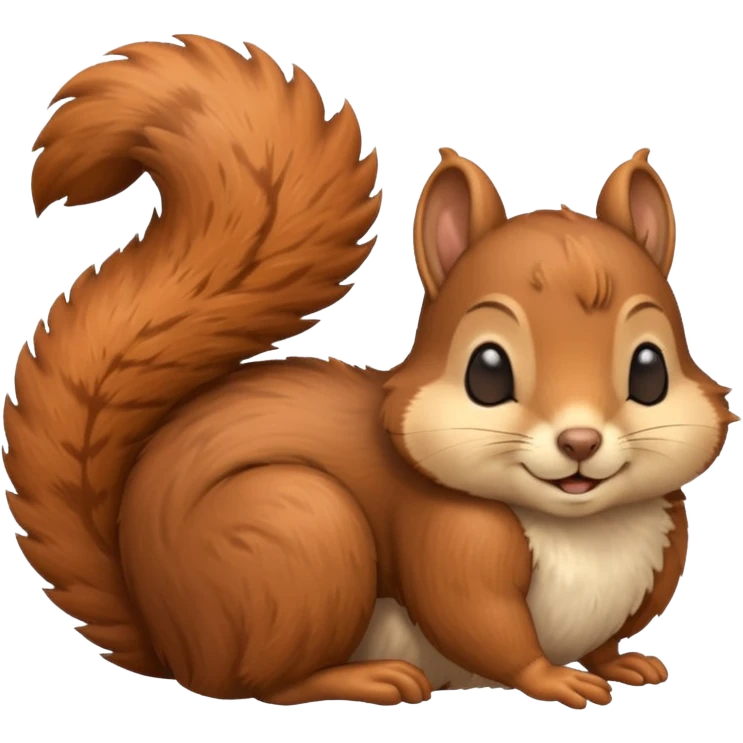 sleepy squirrel emoji