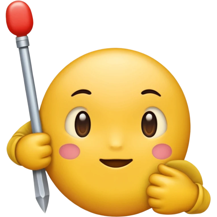 팔이 철 색깔, 깡통인 이미지 그려줘 근데 알통이 있는 emoji
