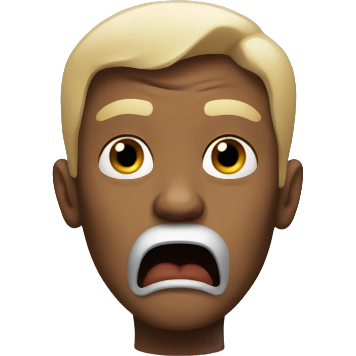 scared thinking emoji