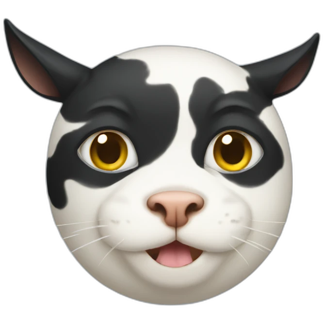 Cat cow emoji