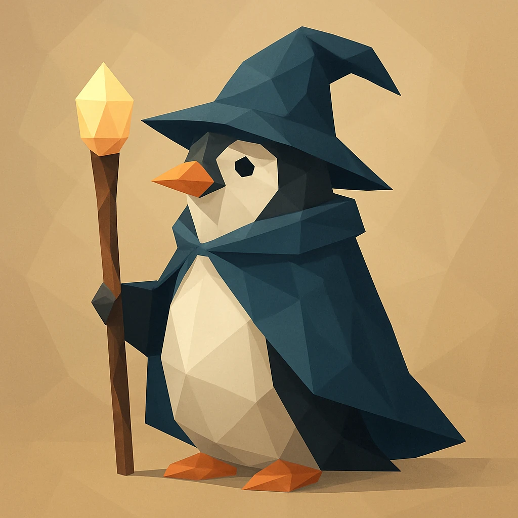 Penguin Wizard 3455513223123213 emoji