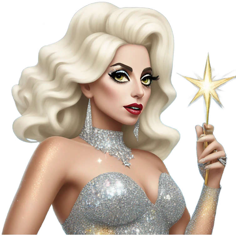 Ladygaga abracadabra emoji