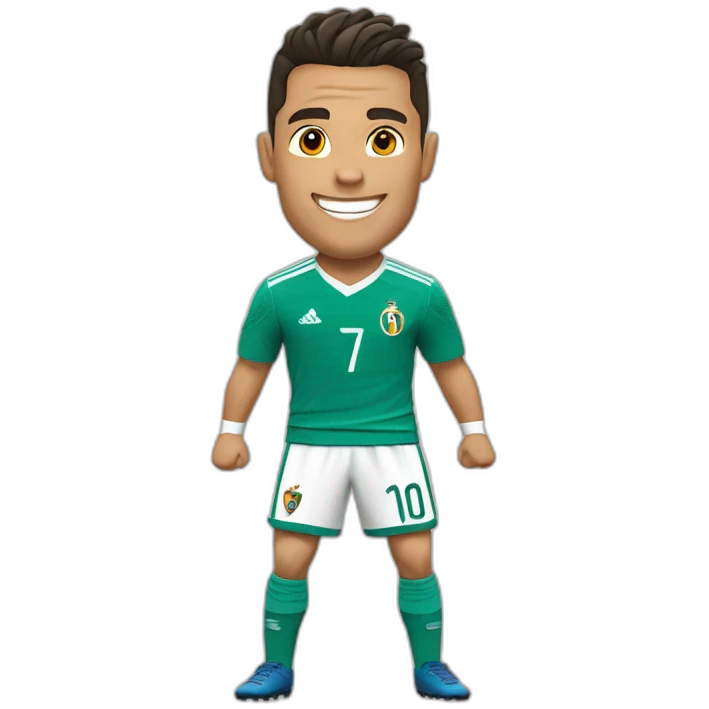 Célébration Cristiano Ronaldo emoji