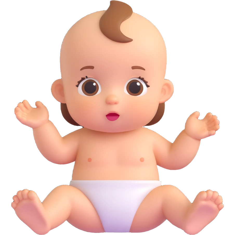 cute baby emoji
