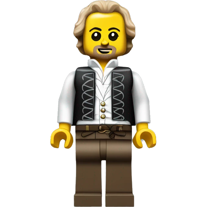WILLIAM SHAKESPEARE lego full body emoji
