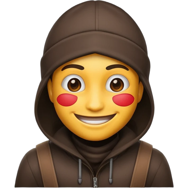 A theif robber emoji emoji