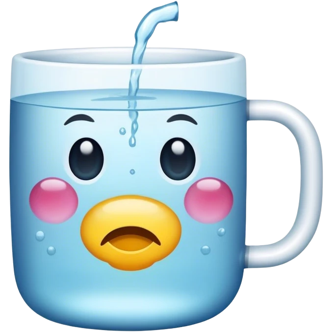 water in coffee mug emoji