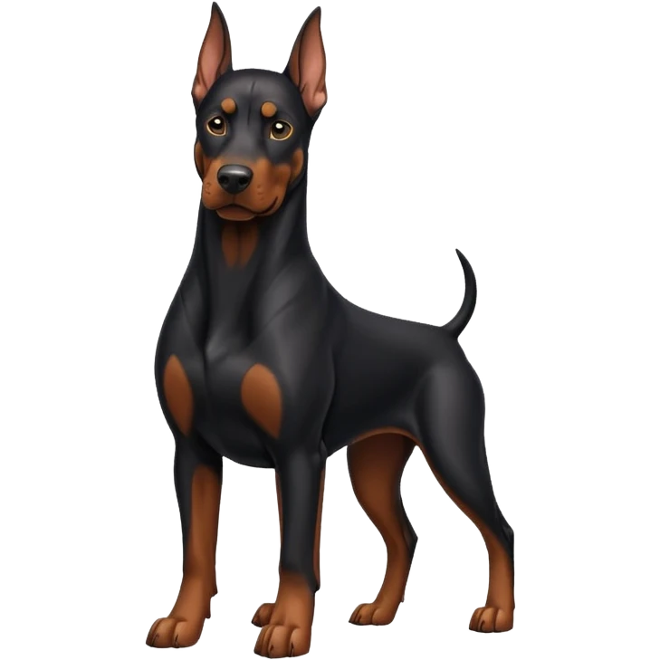 Doberman  emoji