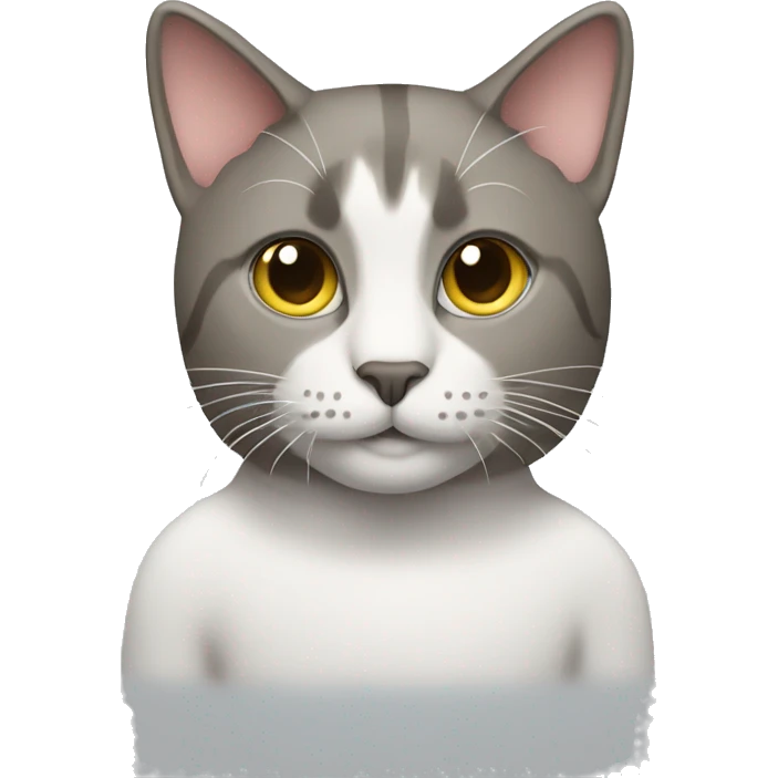Cat with a BMW car emoji