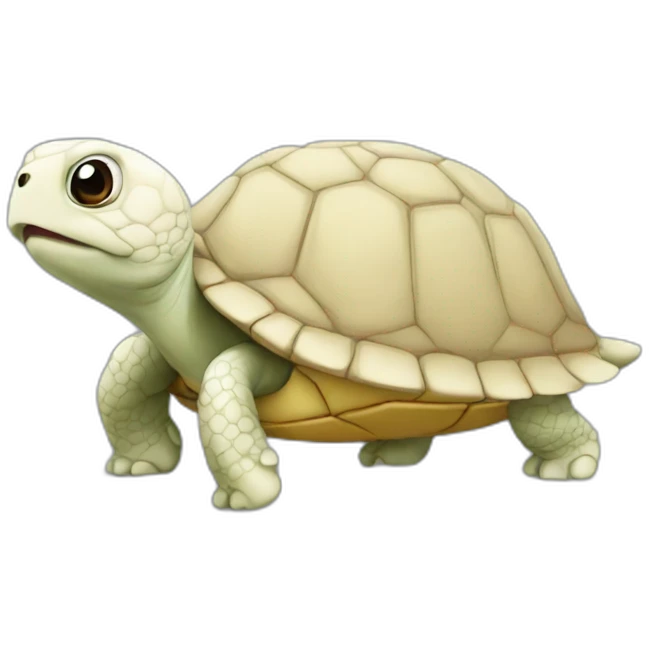 Tortue blanche emoji